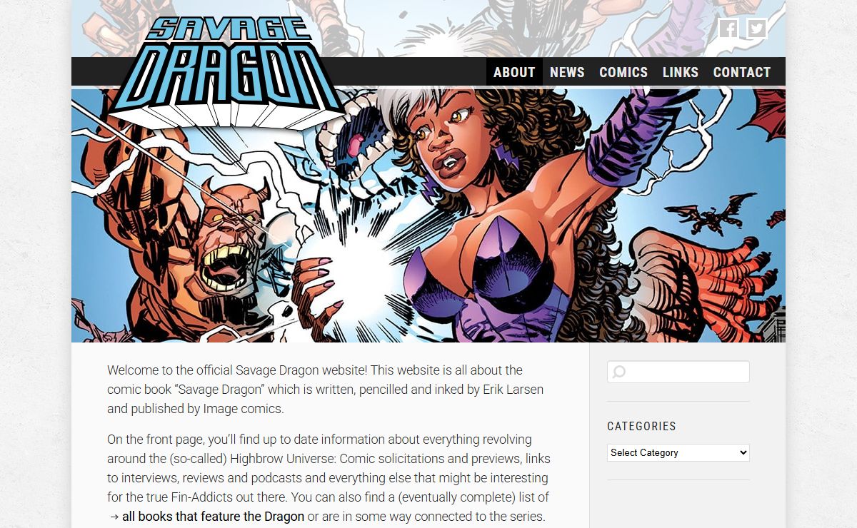 About - Official Savage Dragon Website