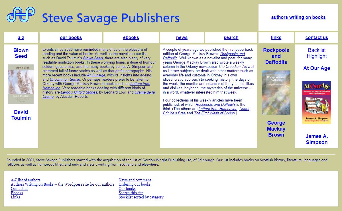 Steve Savage Publishers