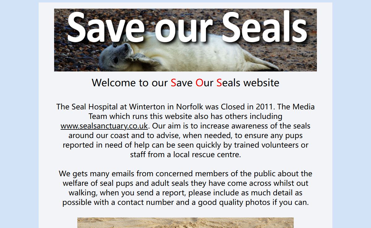 SAVE OUR SEALS