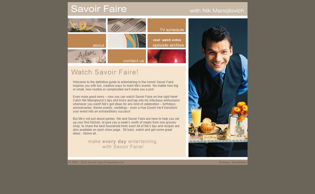 Savoir Faire with Nik Manojlovich