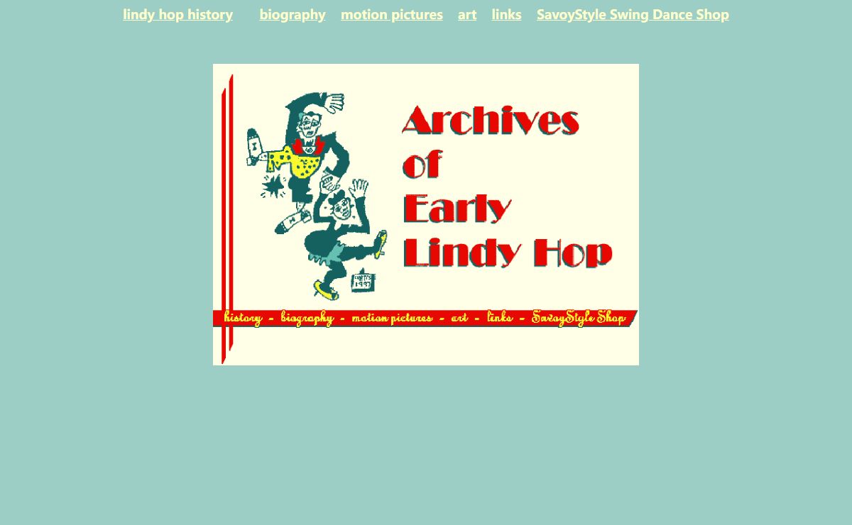 Lindy Hop, The Original Swing Dance