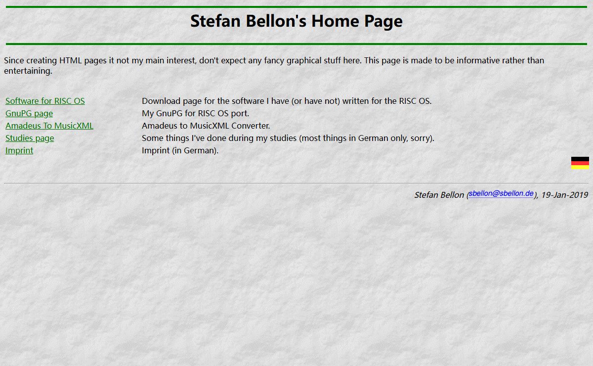 Stefan Bellon's Home Page