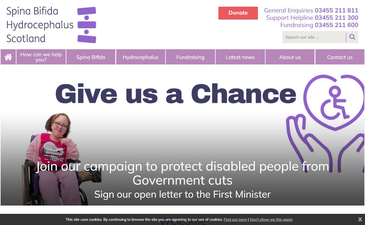 SBH Scotland | Spina Bifida Hydrocephalus Scotland