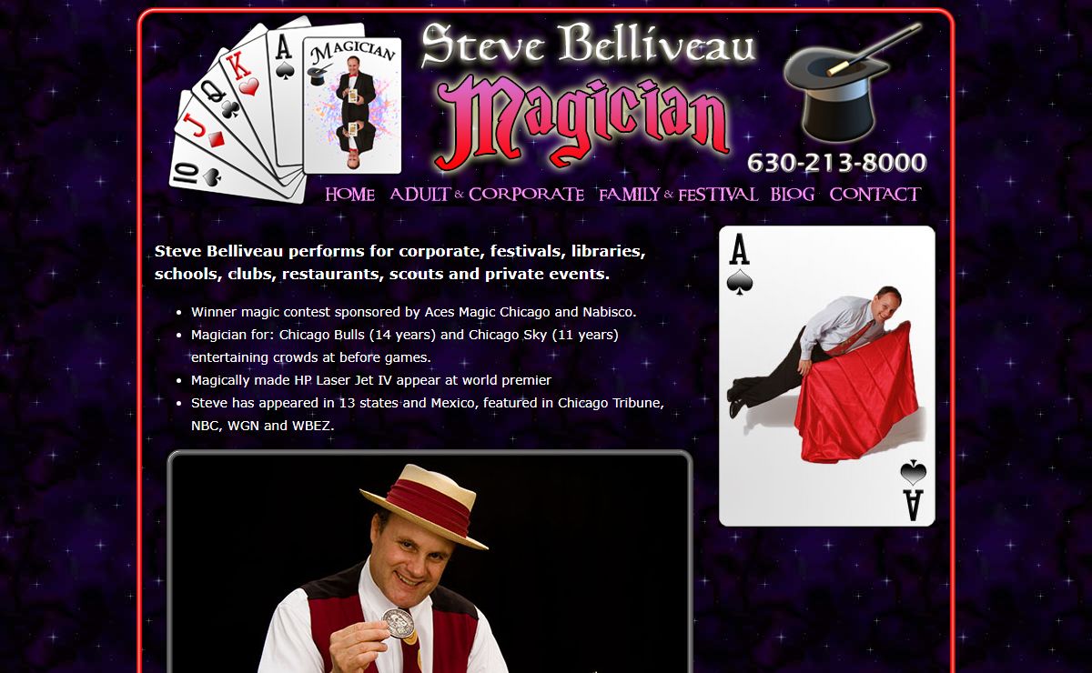 Chicago Magician and Sleight of Hand Artist Steve Belliveau