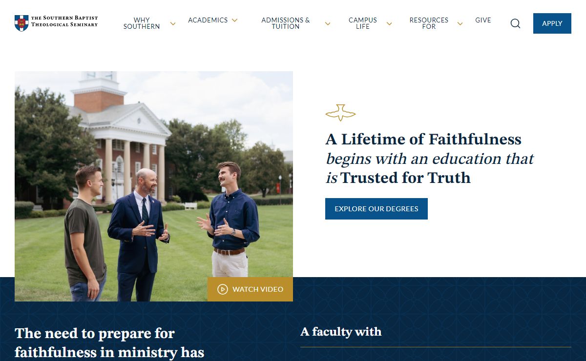 The Southern Baptist Theological Seminary