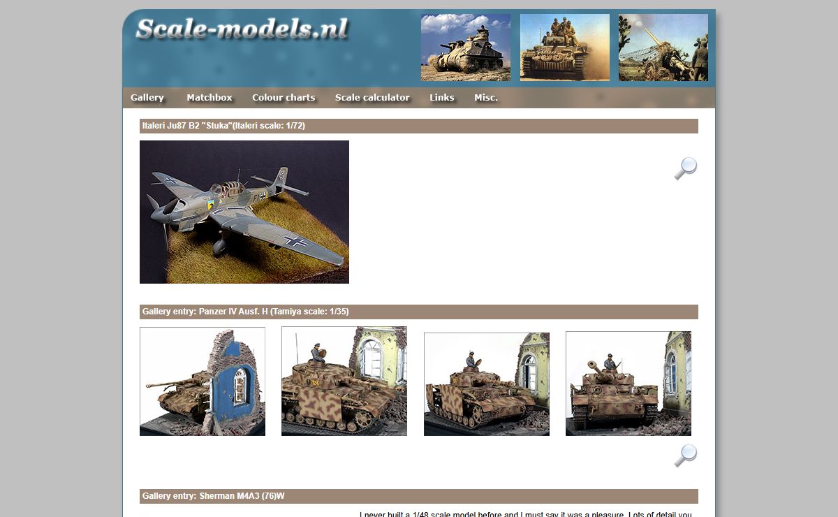 Military scale models, figures and diorama's