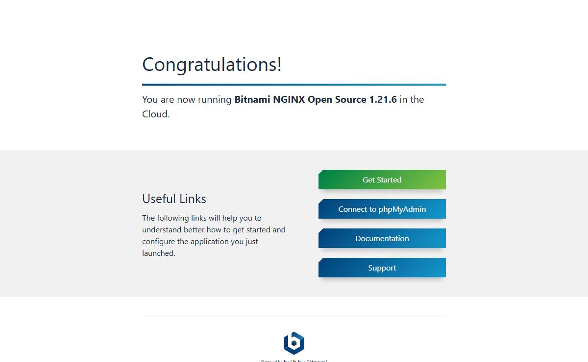 Bitnami NGINX Open Source