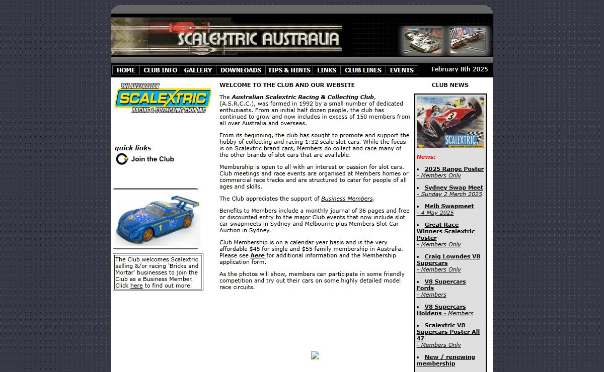Australian Scalextric Racing and Collecting Club