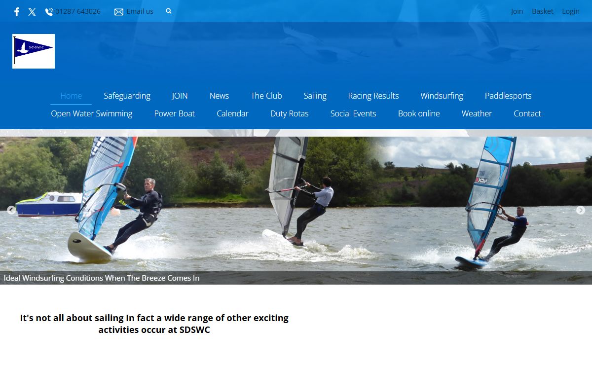 Home : Scaling Dam Sailing Club