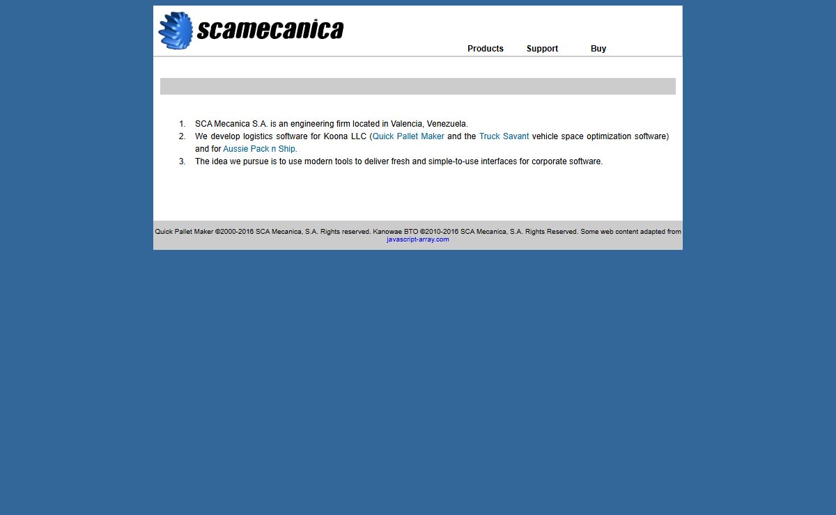 SCA Mecanica S.A.