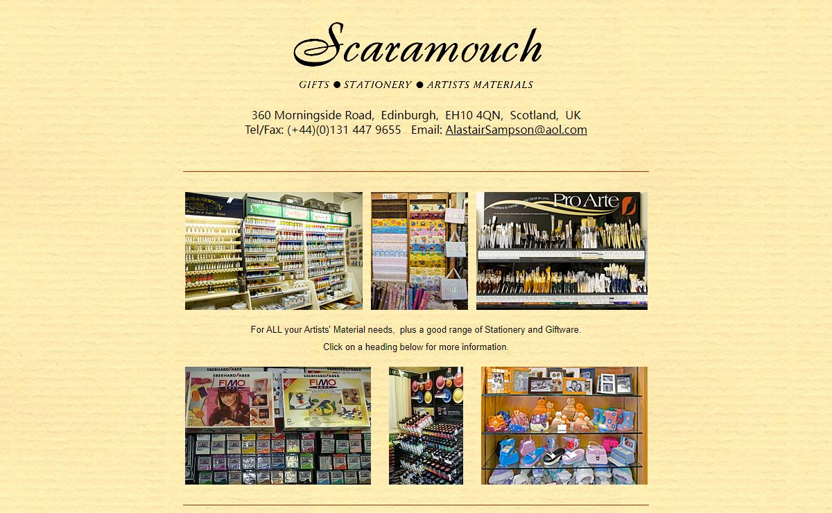 Scaramouch: Home Page