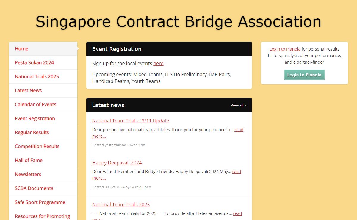 Singapore Contract Bridge Association