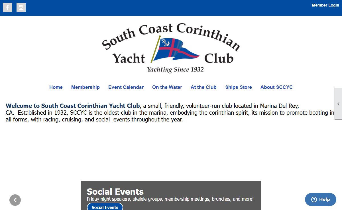 Home - South Coast Corinthian Yacht Club