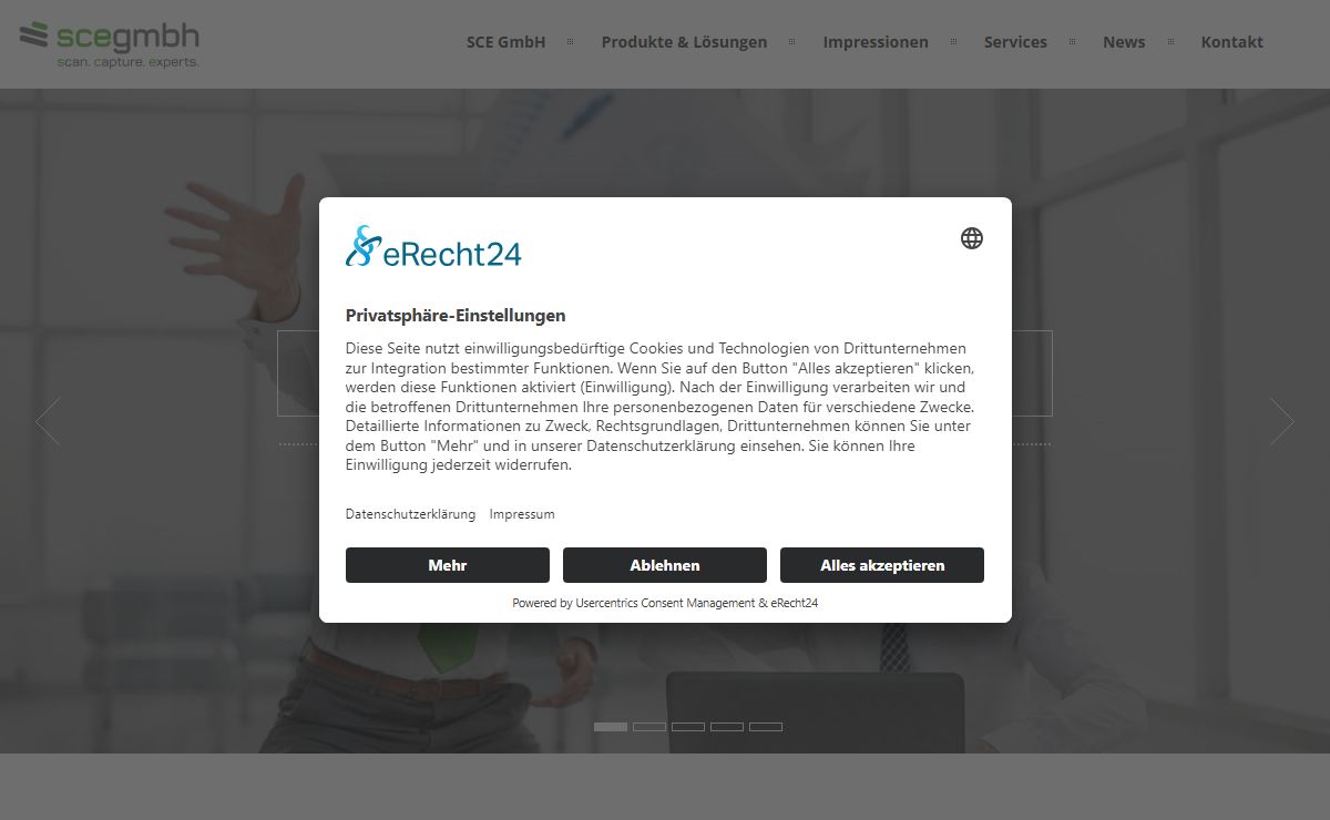 sce gmbh – scan. capture. experts. sce gmbh - scan. capture. experts.