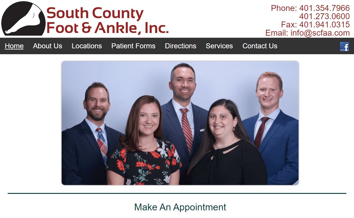 South County Foot & Ankle, Inc. | A Rhode Island Podiatry Practice