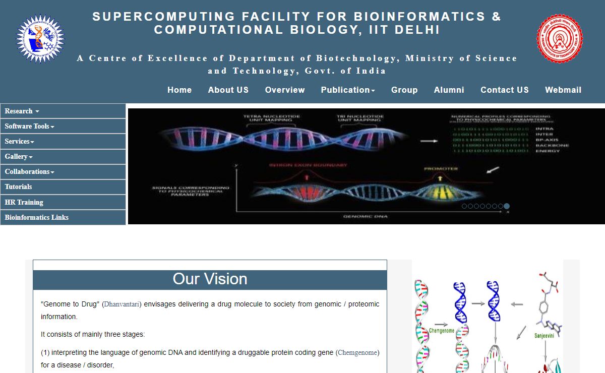 Supercomputing Facility for Bioinformatics & Computational Biology, IIT Delhi