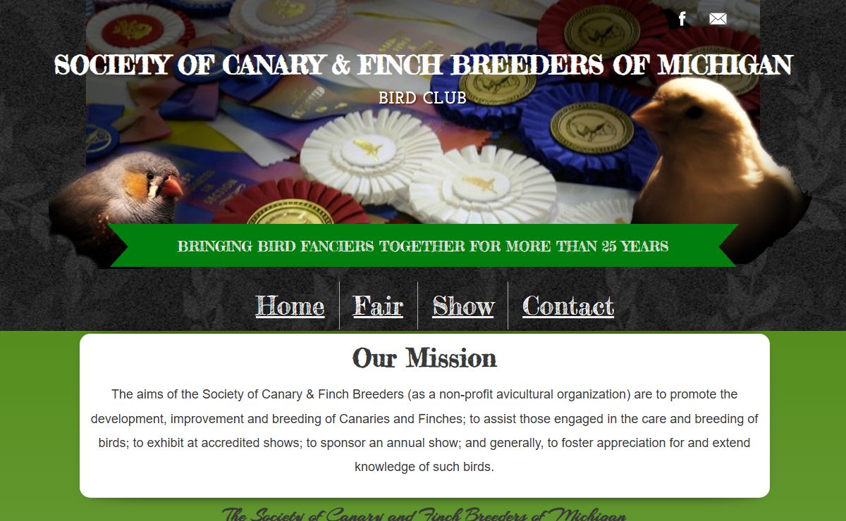 Home | Society of Canary & Finch Breeders of Michigan