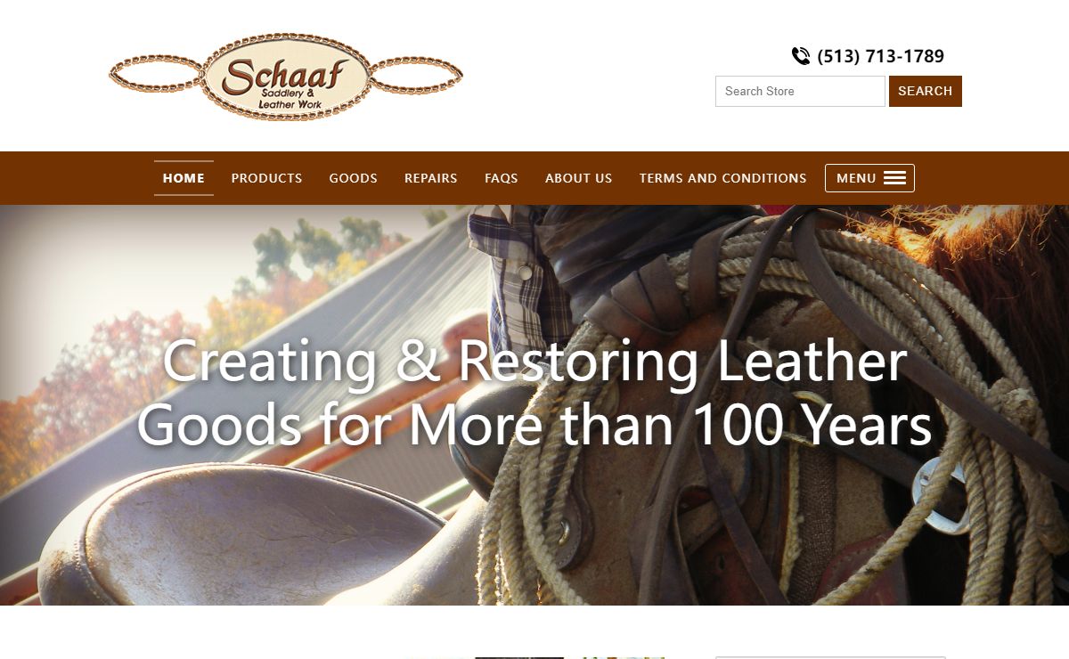 Custom Leatherwork Goods, Leather Repair | Hamilton, OH