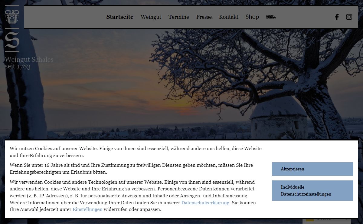 Startseite - Weingut Schales