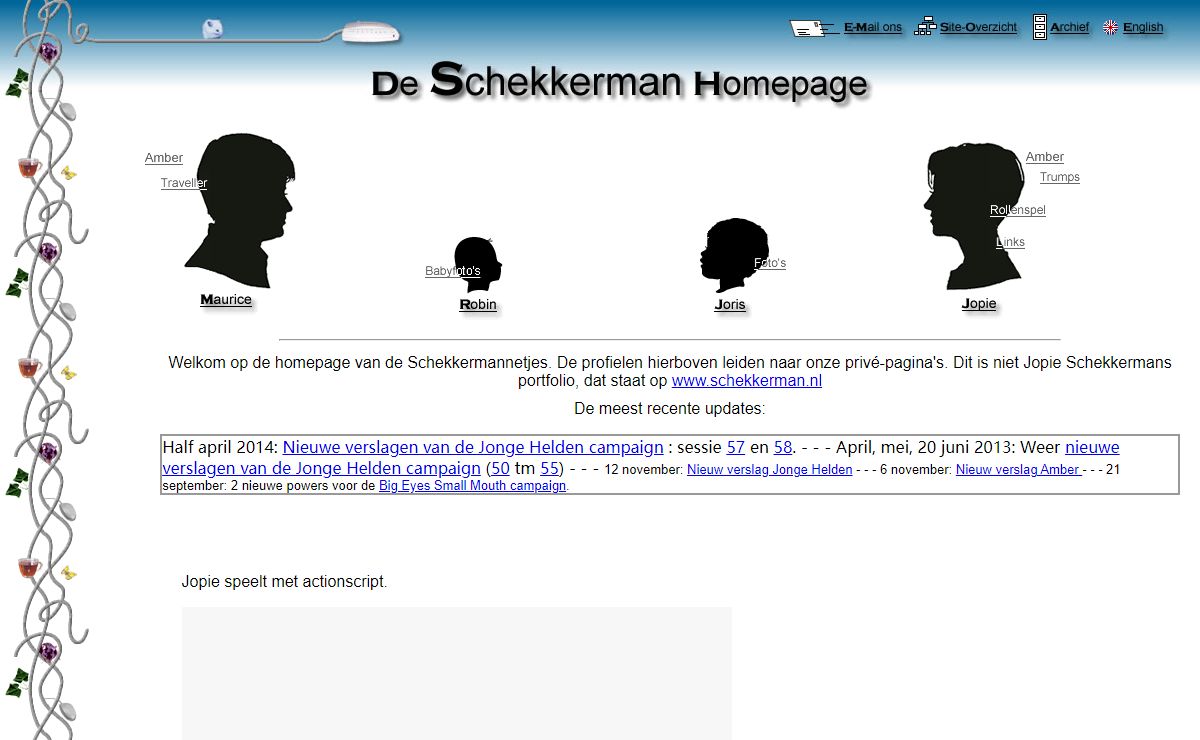 De Schekkerman Homepage