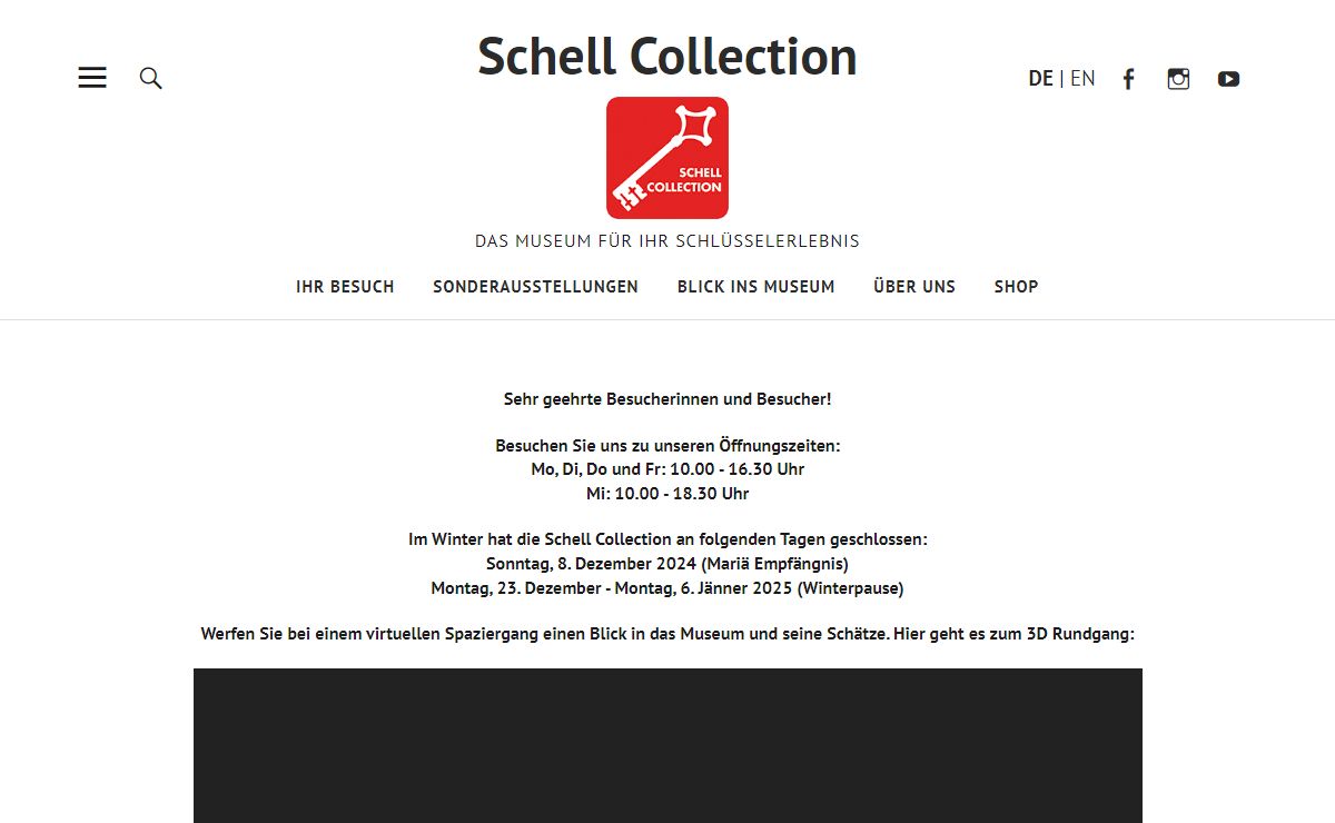 Schell Collection Graz - Das Museum für Ihr Schlüsselerlebnis