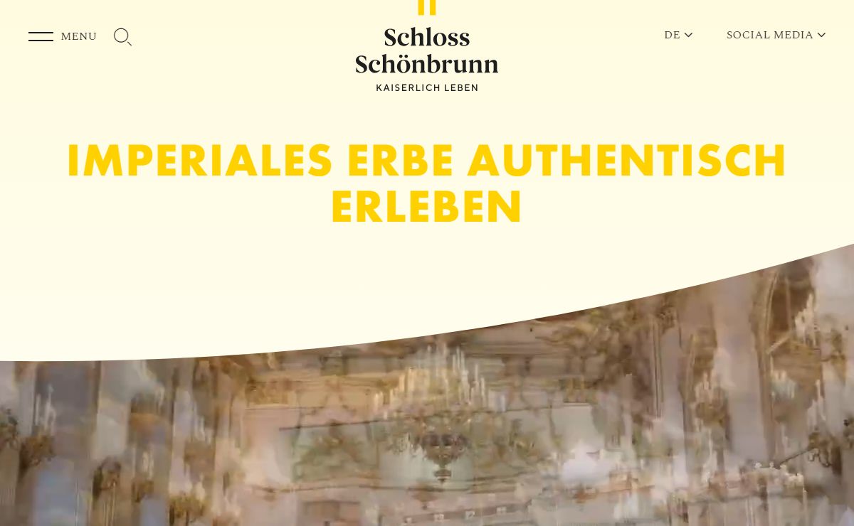Imperiales Erbe authentisch erleben | Schloss Schönbrunn