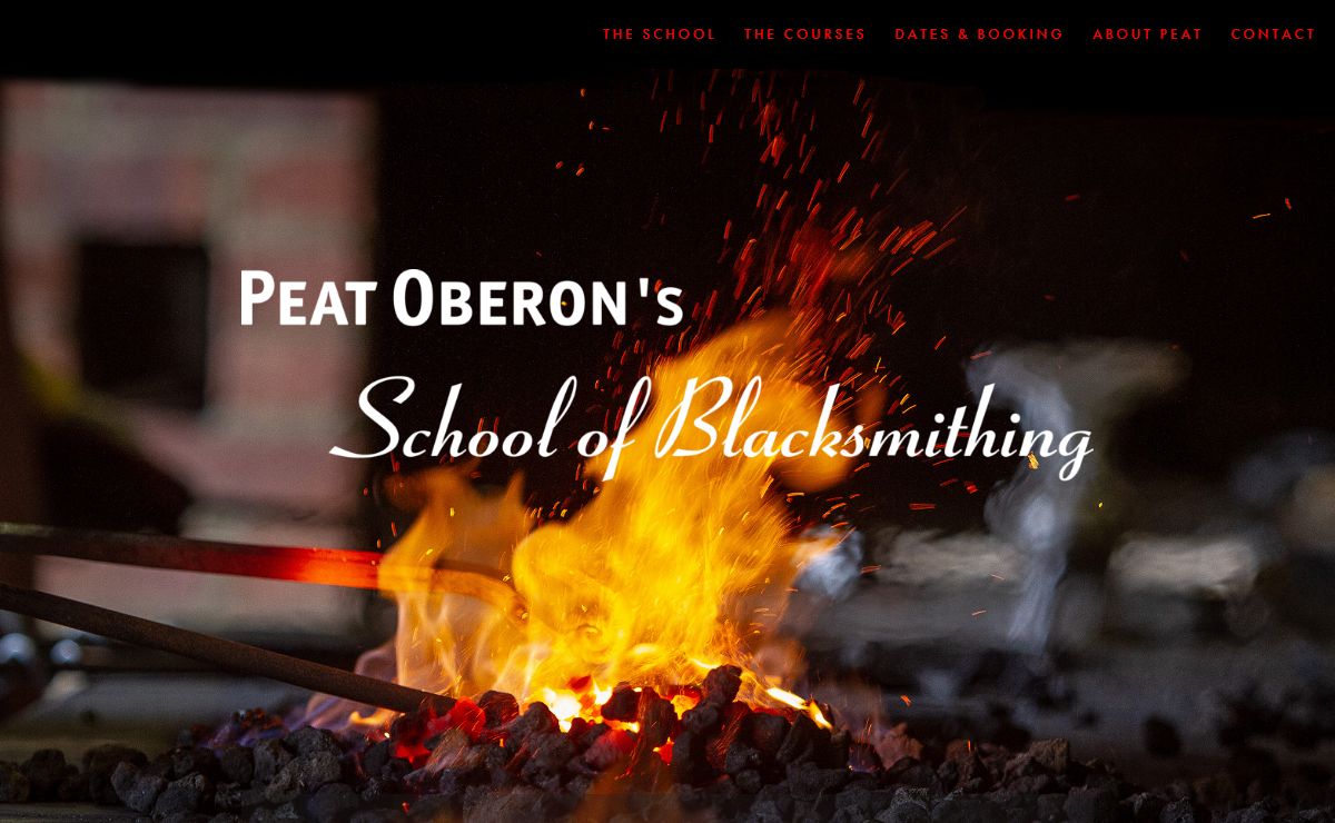 Peat Oberon's School of Blacksmithing