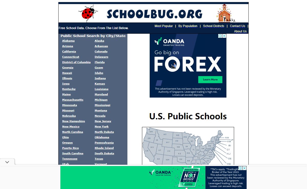 Public School Directory - Elementary, Middle, High Schools