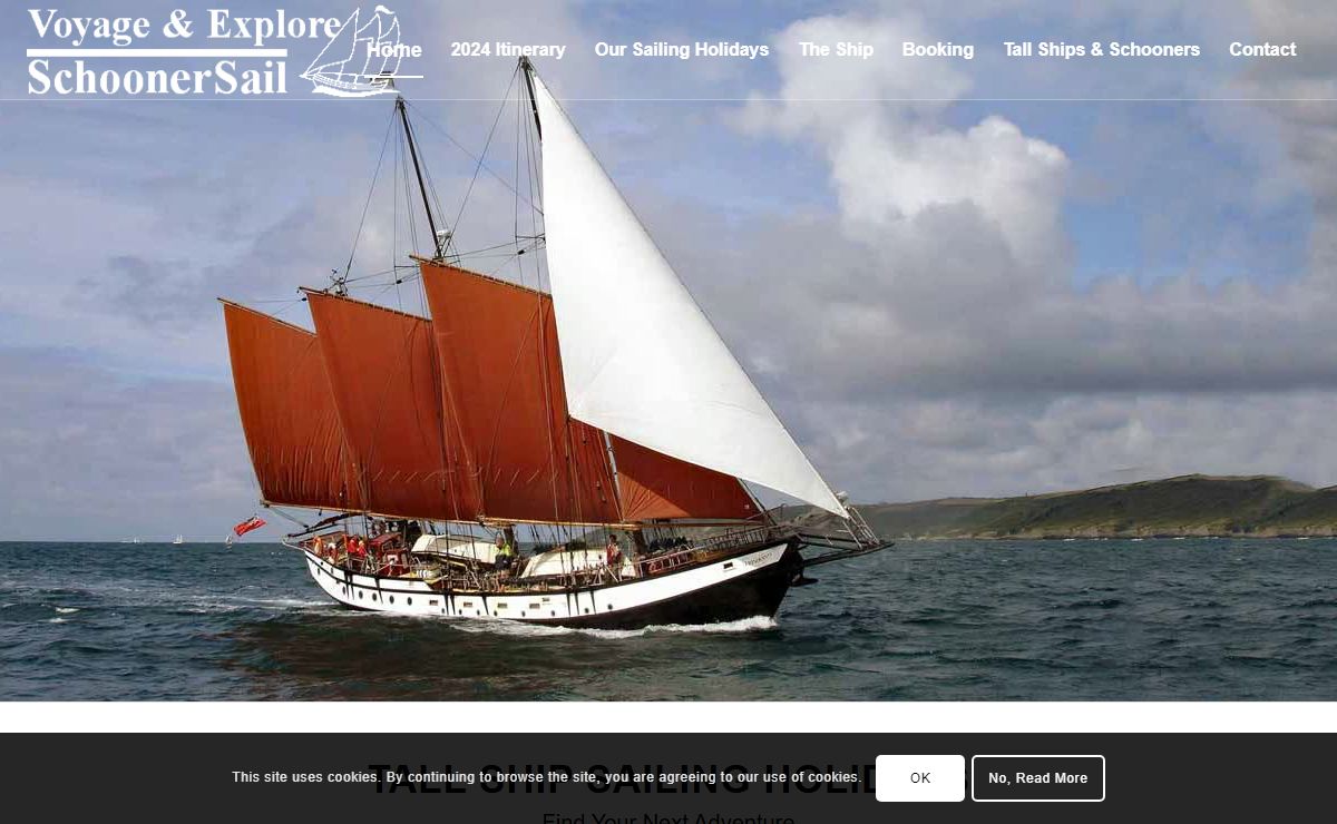Unforgettable Tall Ship Sailing Holidays & Adventures | SchoonerSail
