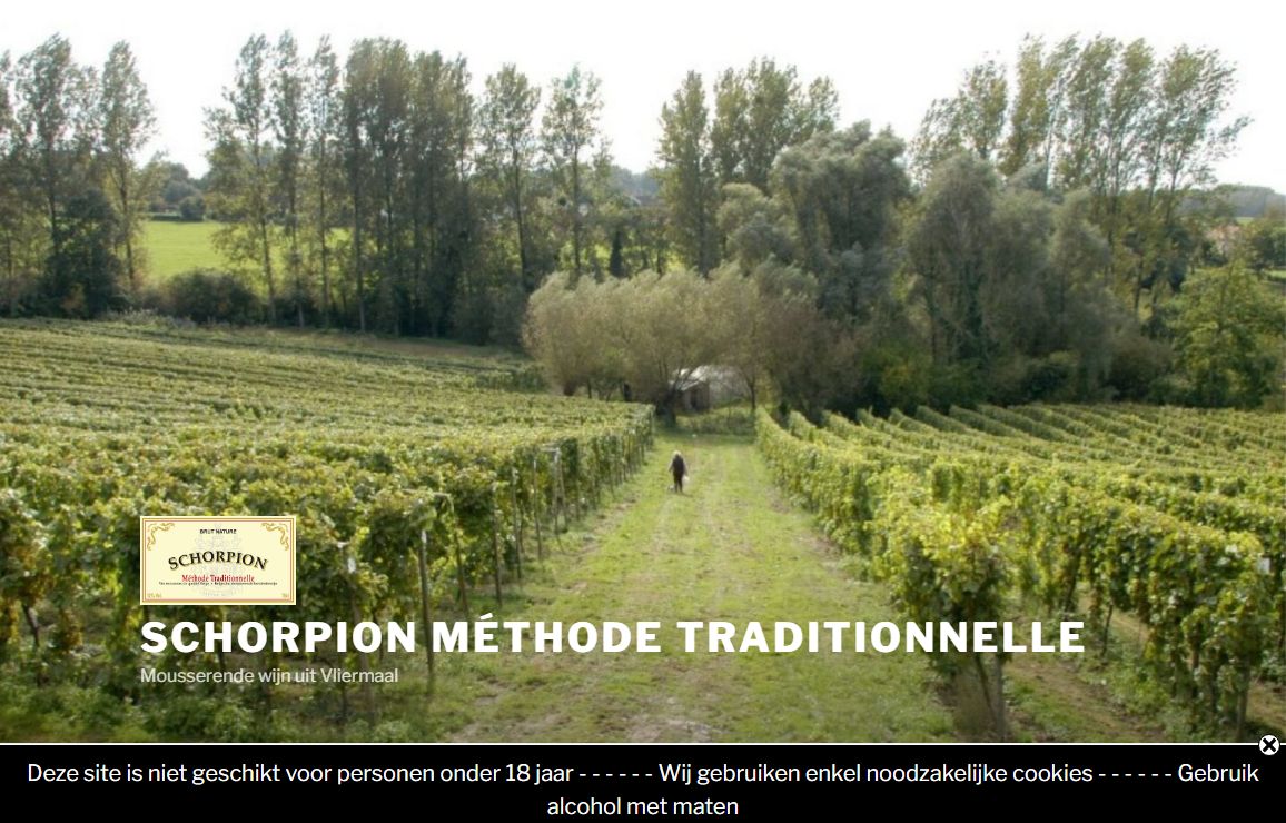 Schorpion Méthode Traditionnelle – Mousserende wijn uit Vliermaal
