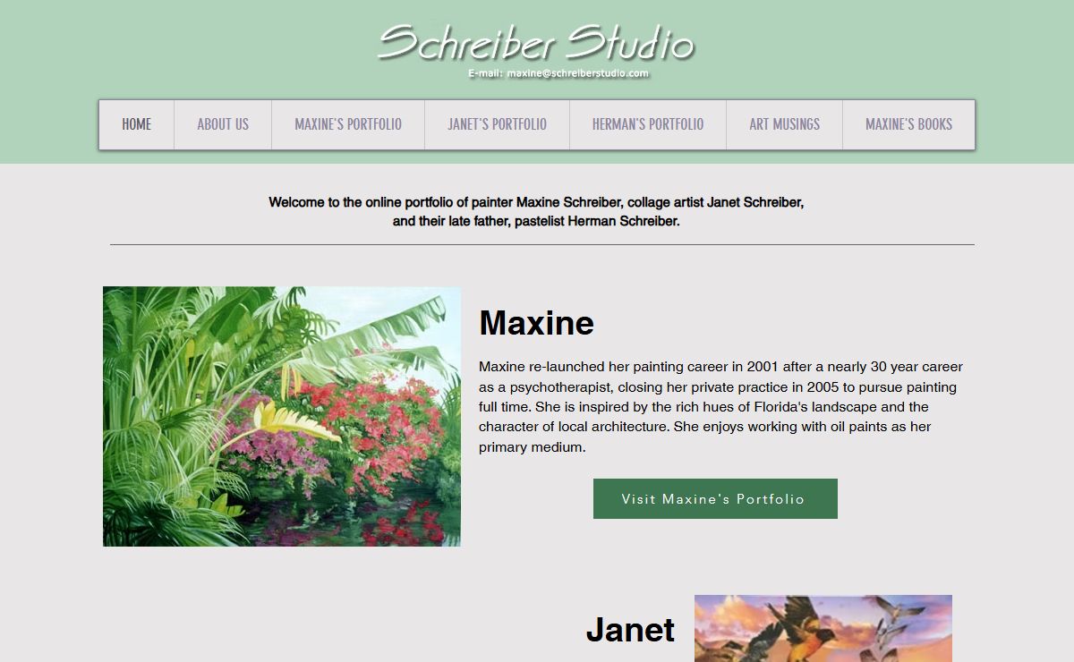 HOME | Schreiber Studio