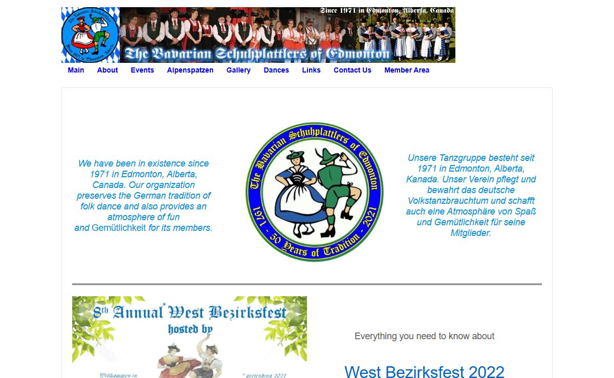 The Bavarian Schuhplattlers of Edmonton