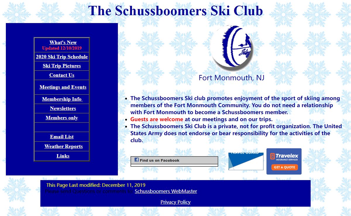 Schussboomers Ski Club of New Jersey