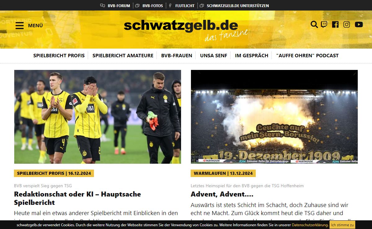 schwatzgelb.de | Das Fanzine rund um Borussia Dortmund - BVB 09