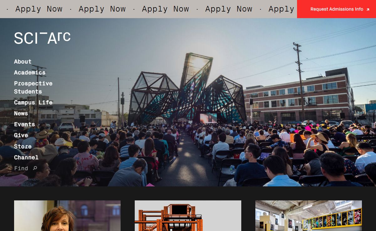 SCI Arc - Institute of Architecture | Southern California | Enroll Now - SCI-Arc