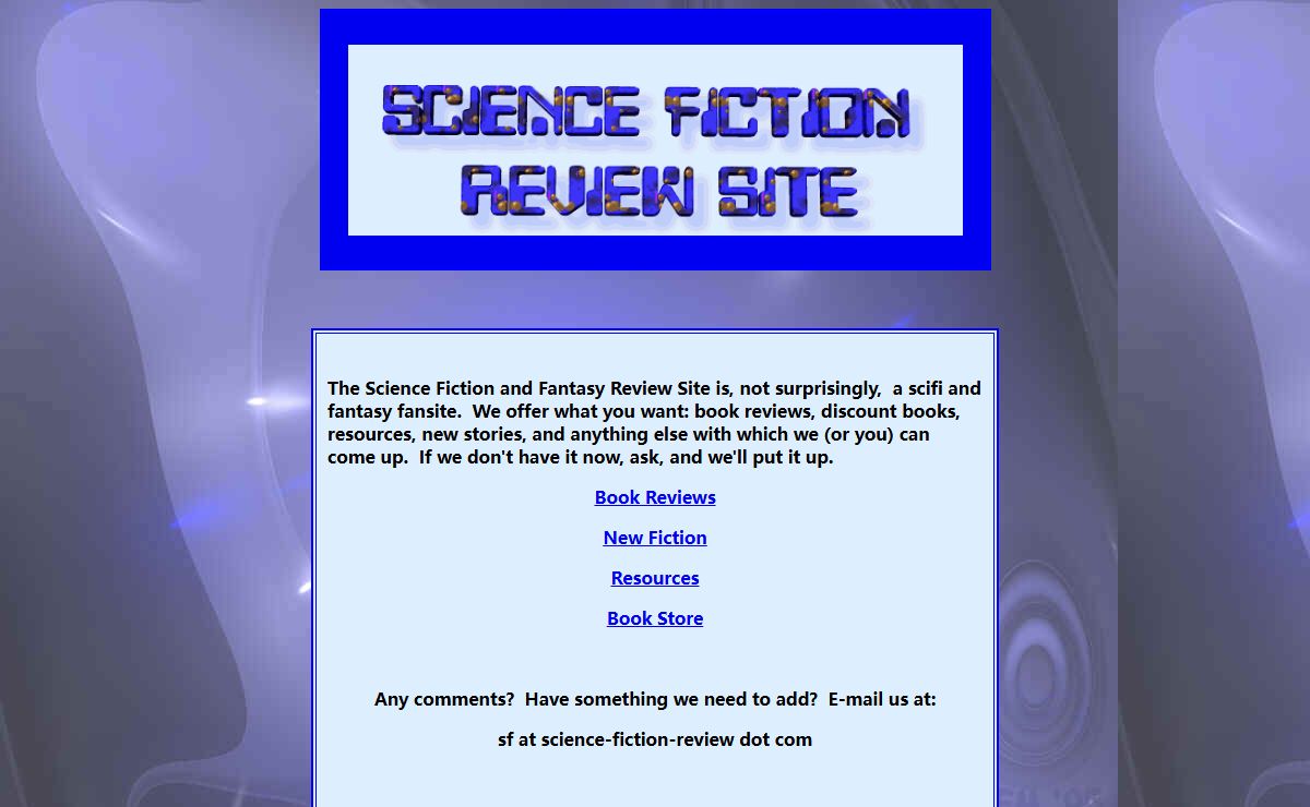 Science Fiction Review--scifi fantasy reviews, new fiction, resources