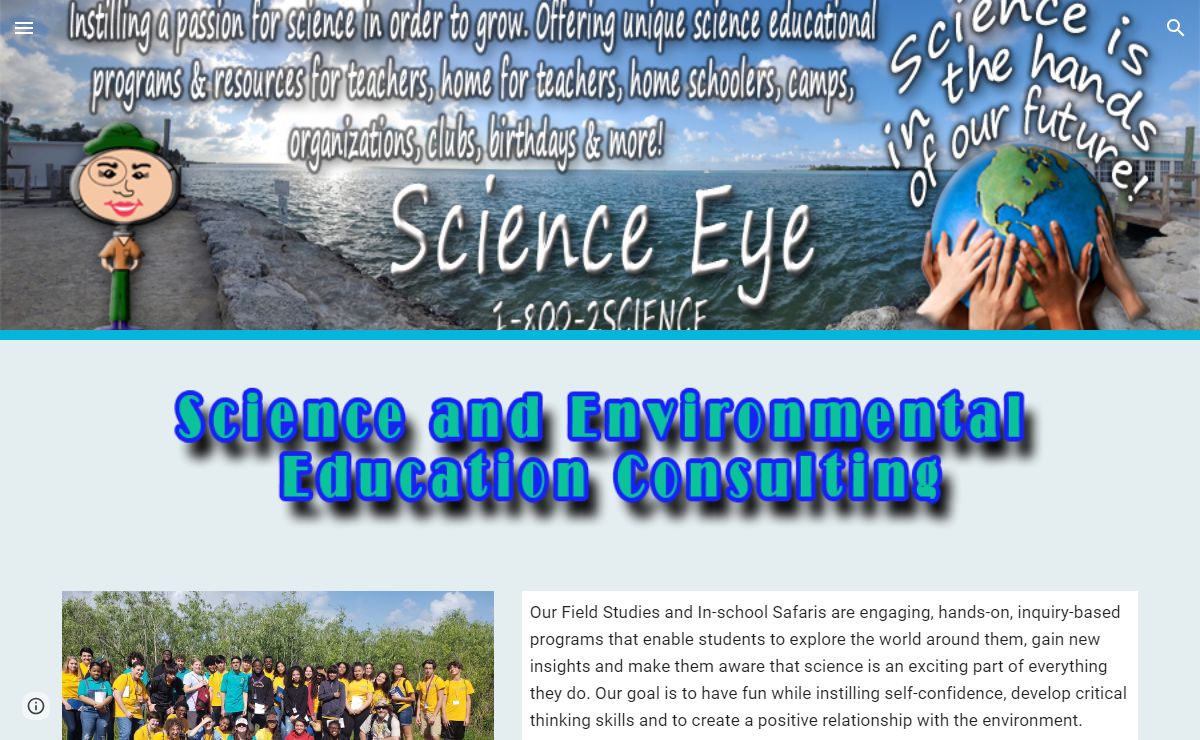 Science Eye Home