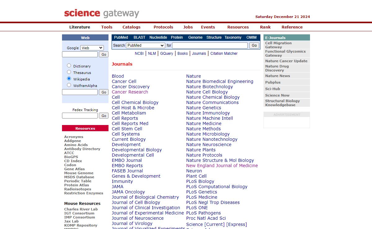 Science Gateway