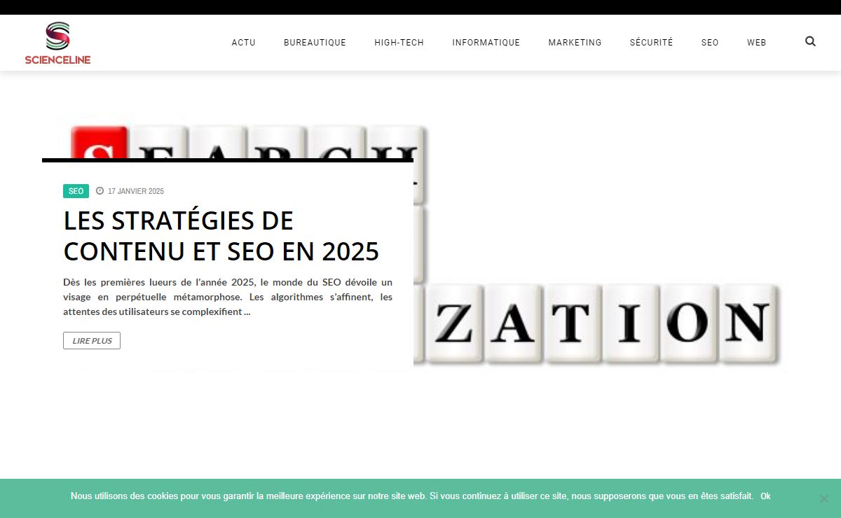 Science Line - L'actu High-Tech