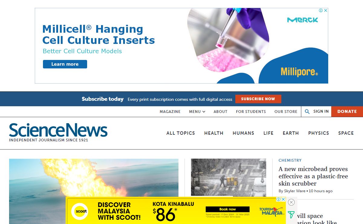 Science News | The latest news from all areas of science