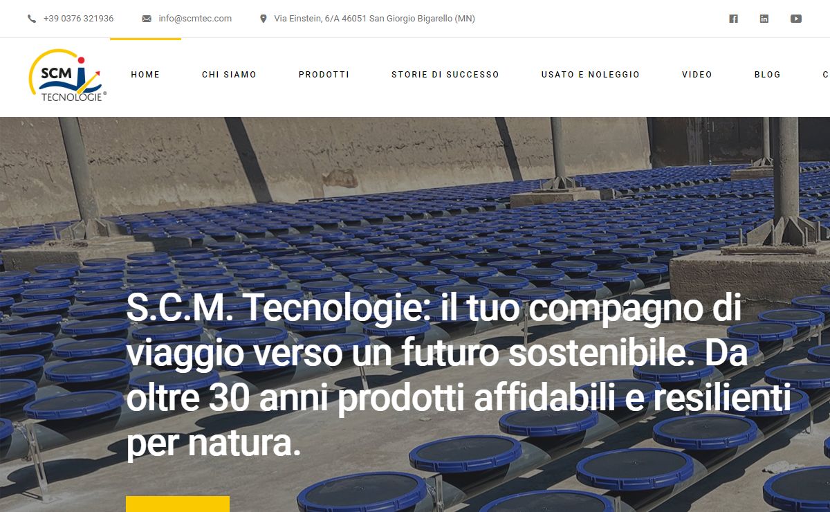 S.C.M. Tecnologie - depurazione di qualità a San Giorgio Bigarello (MN)