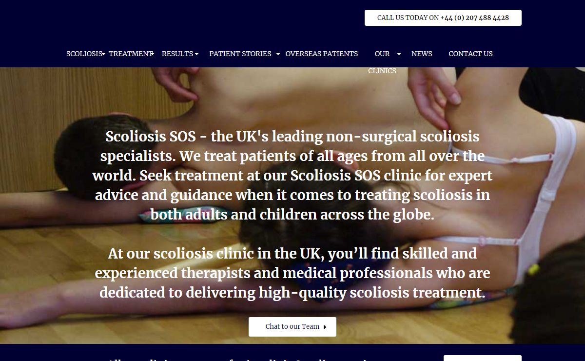 Non-Surgical Scoliosis Treatment | Scoliosis SOS Clinic
