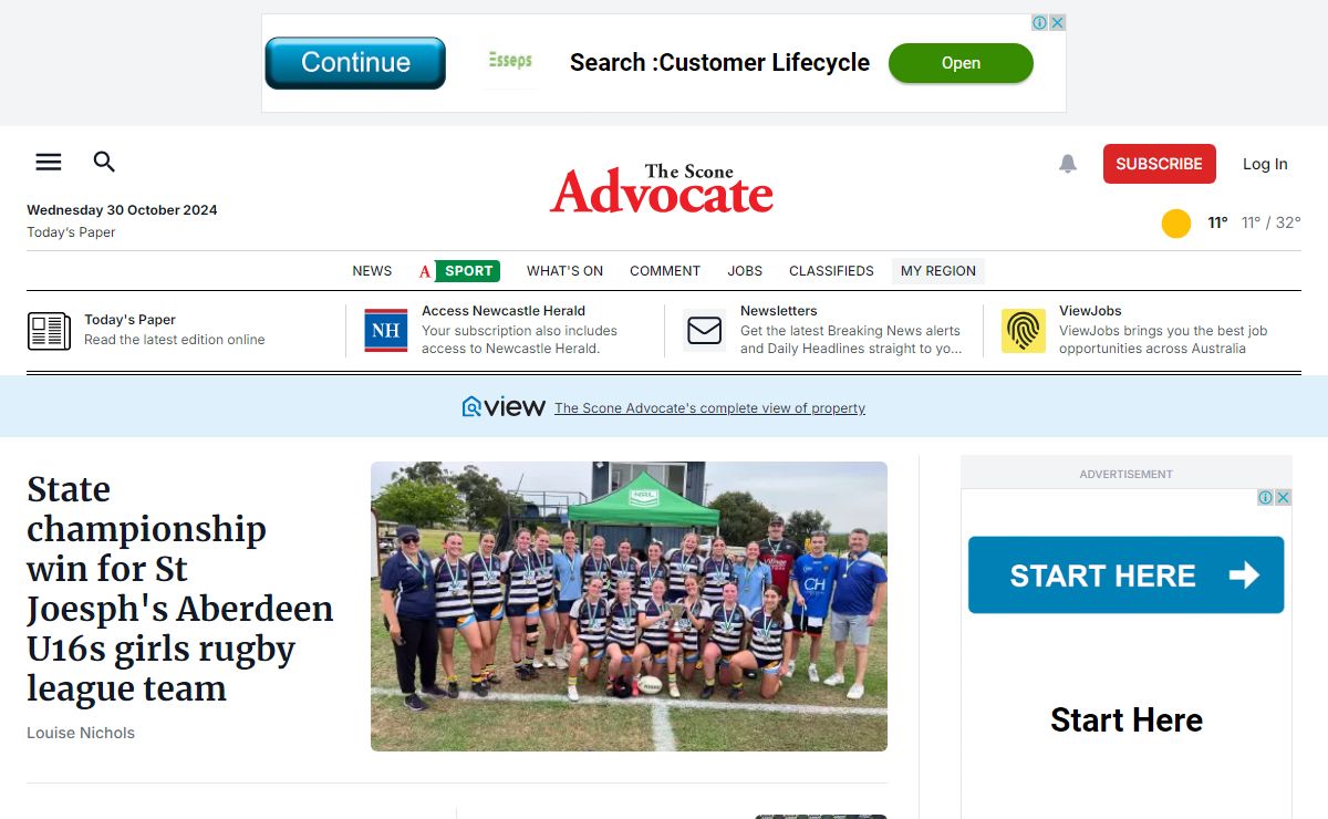 Scone news, sport and weather | The Scone Advocate | Scone, NSW