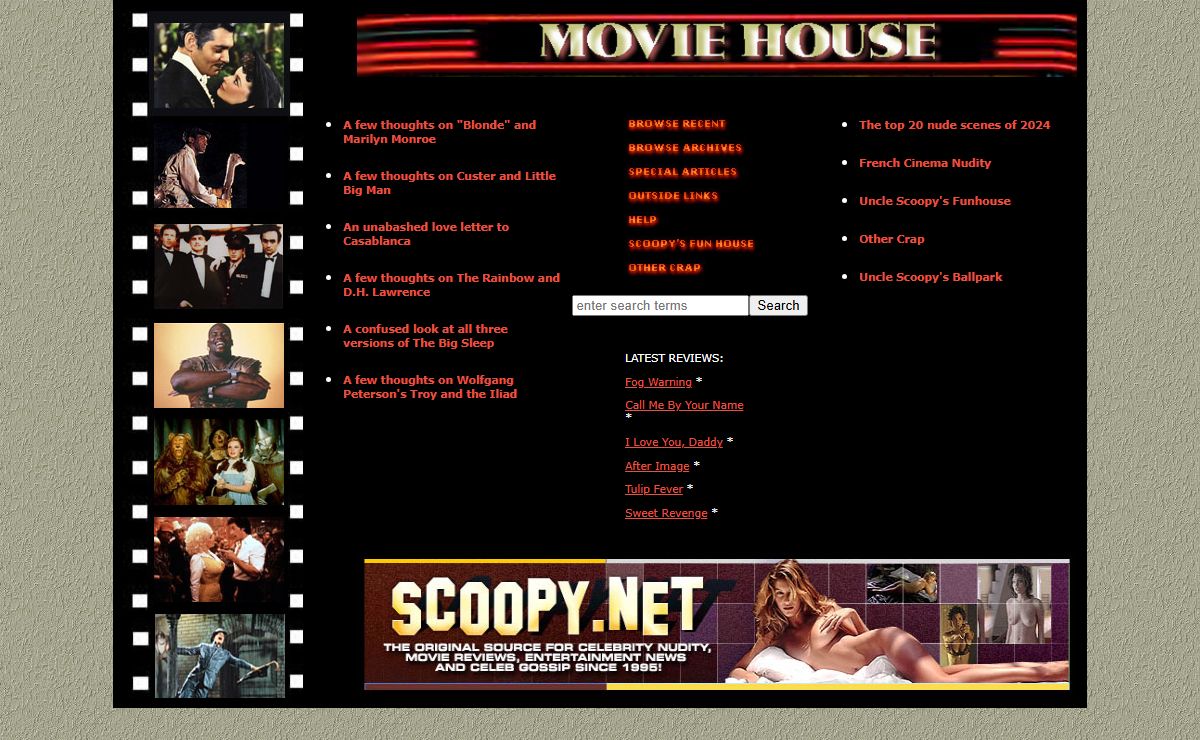 Uncle Scoopy's Movie House