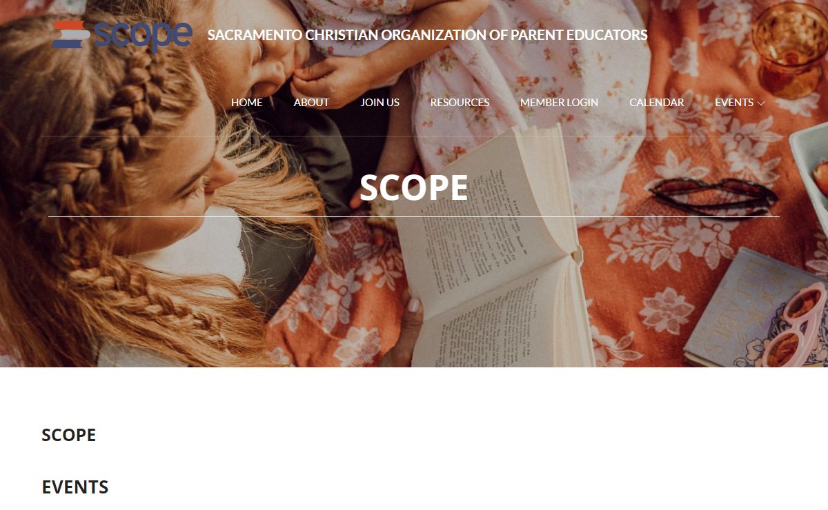 Sacramento Christian Organization of Parent Educators – advancing home education