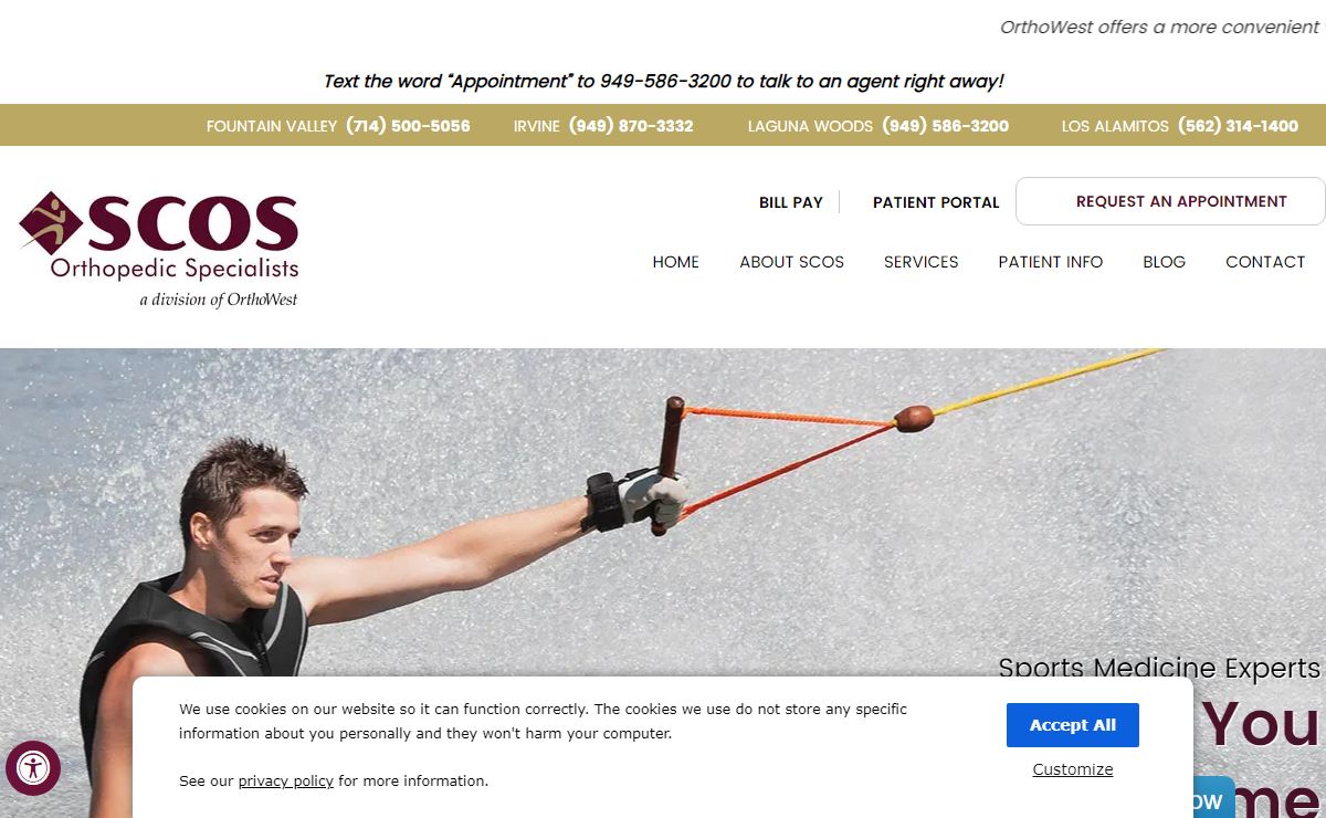 South County Orthopedic Specialists | Orthopedic Specialists Irvine CA
