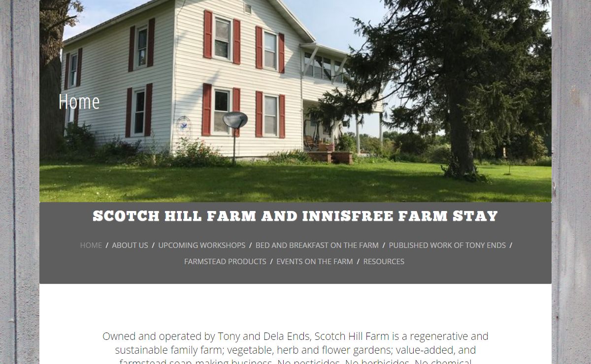 Scotch Hill Farm and Innisfree Farm Stay