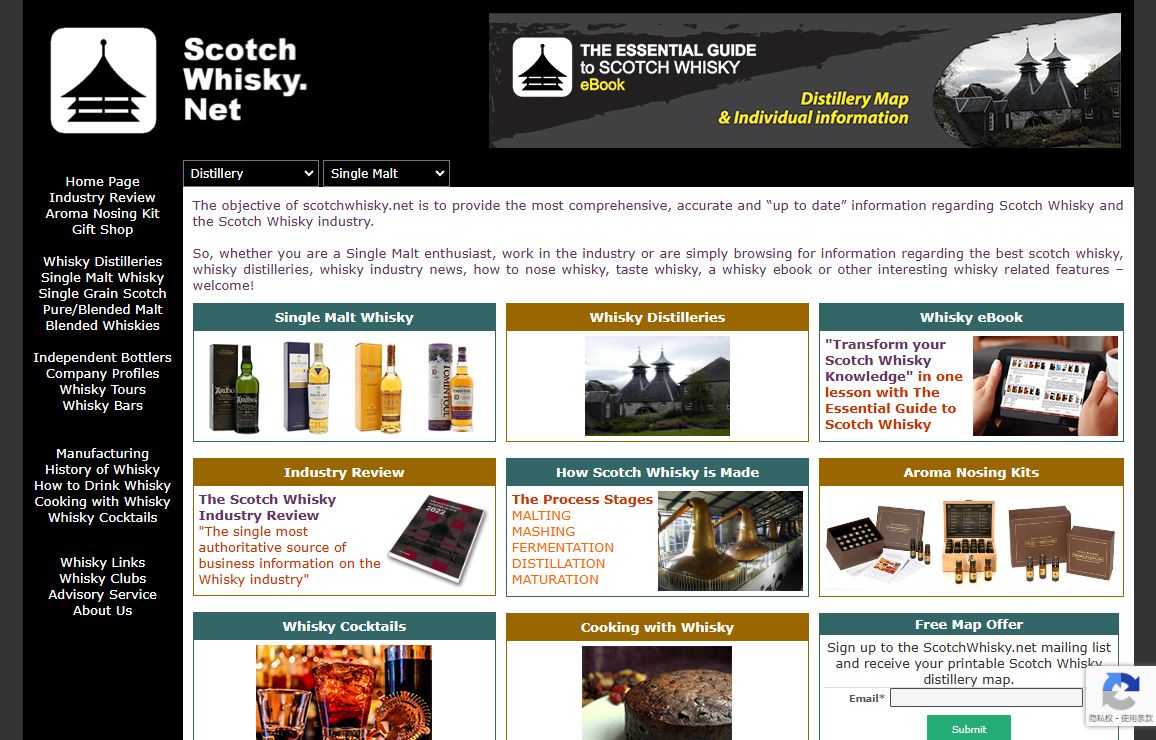 A to Z of Scotch Whisky Information - Scotch whisky .net