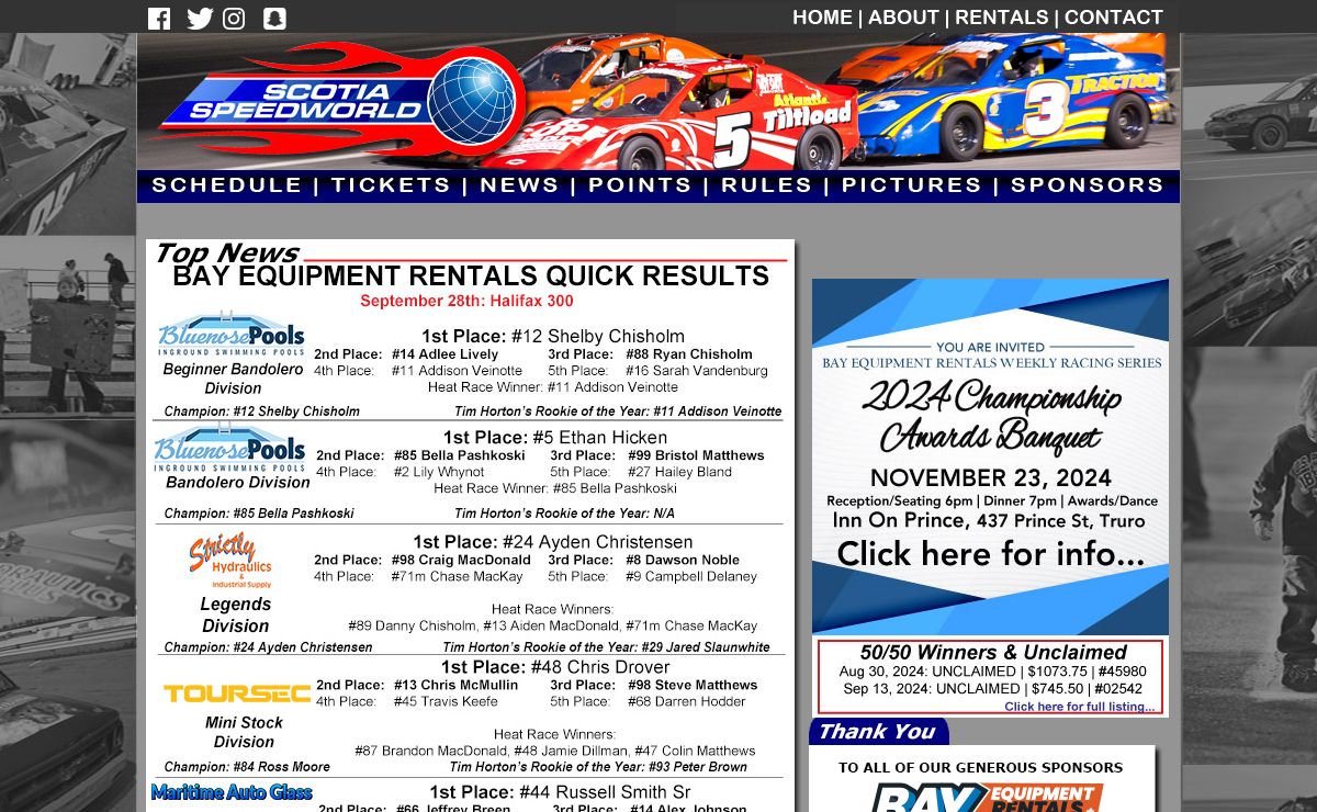 Scotia Speedworld