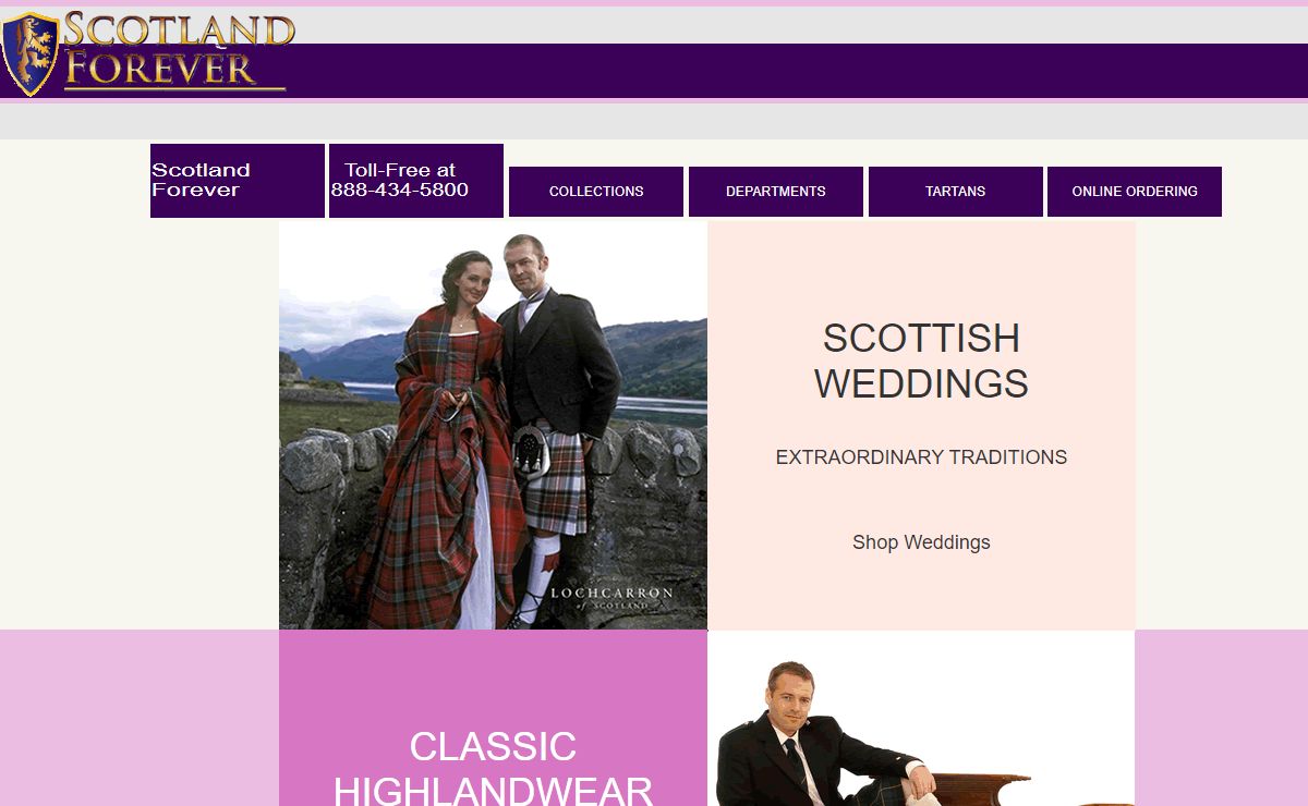 Kilts & Highland Dress from Scotland Forever